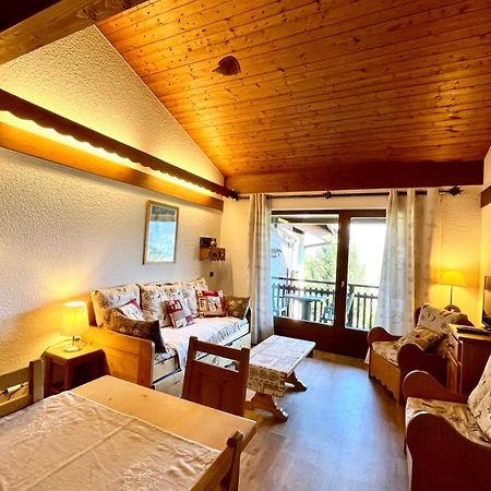 Beautiful Apartment With Balcony And Great View ! Combloux Dış mekan fotoğraf