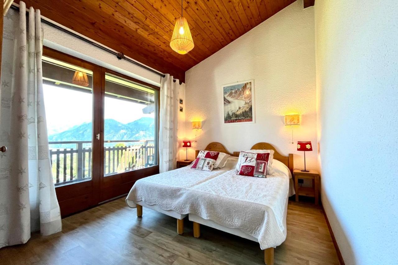Beautiful Apartment With Balcony And Great View ! Combloux Dış mekan fotoğraf